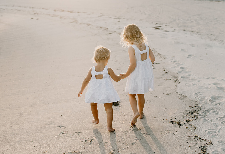 kids on beach