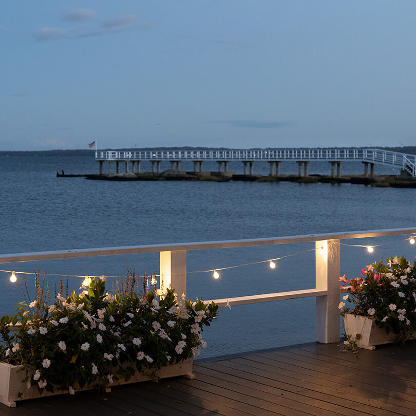 waterfront deck